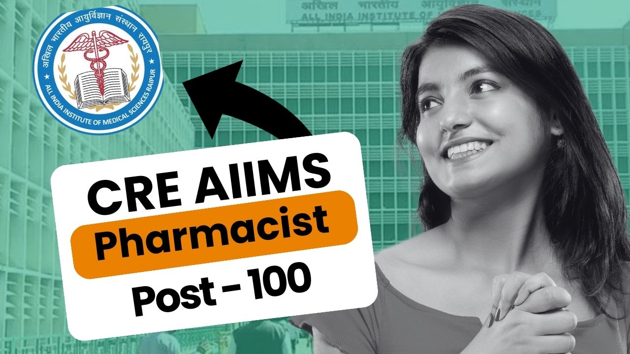 CRE AIIMS Pharmacist Recruitment 2023